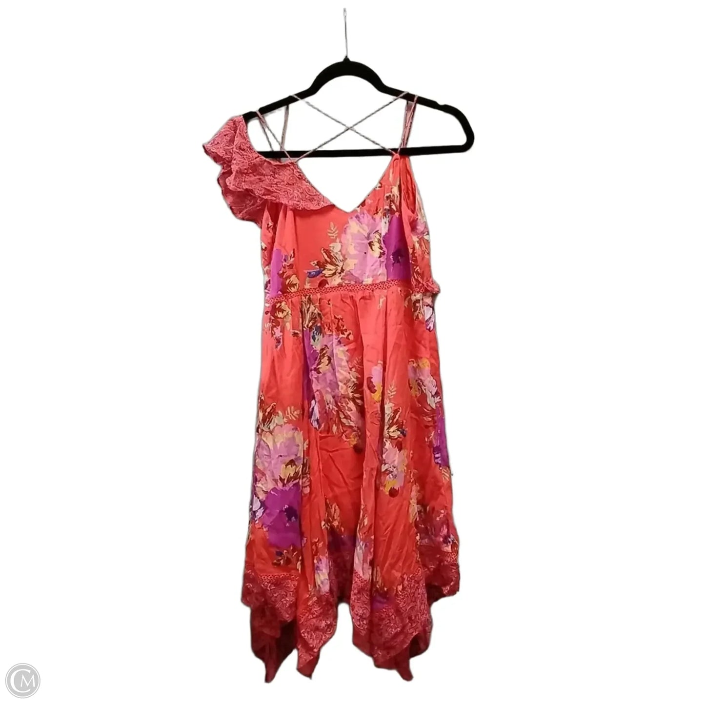 Dress Casual Midi By Maeve In Orange, Size: 0p