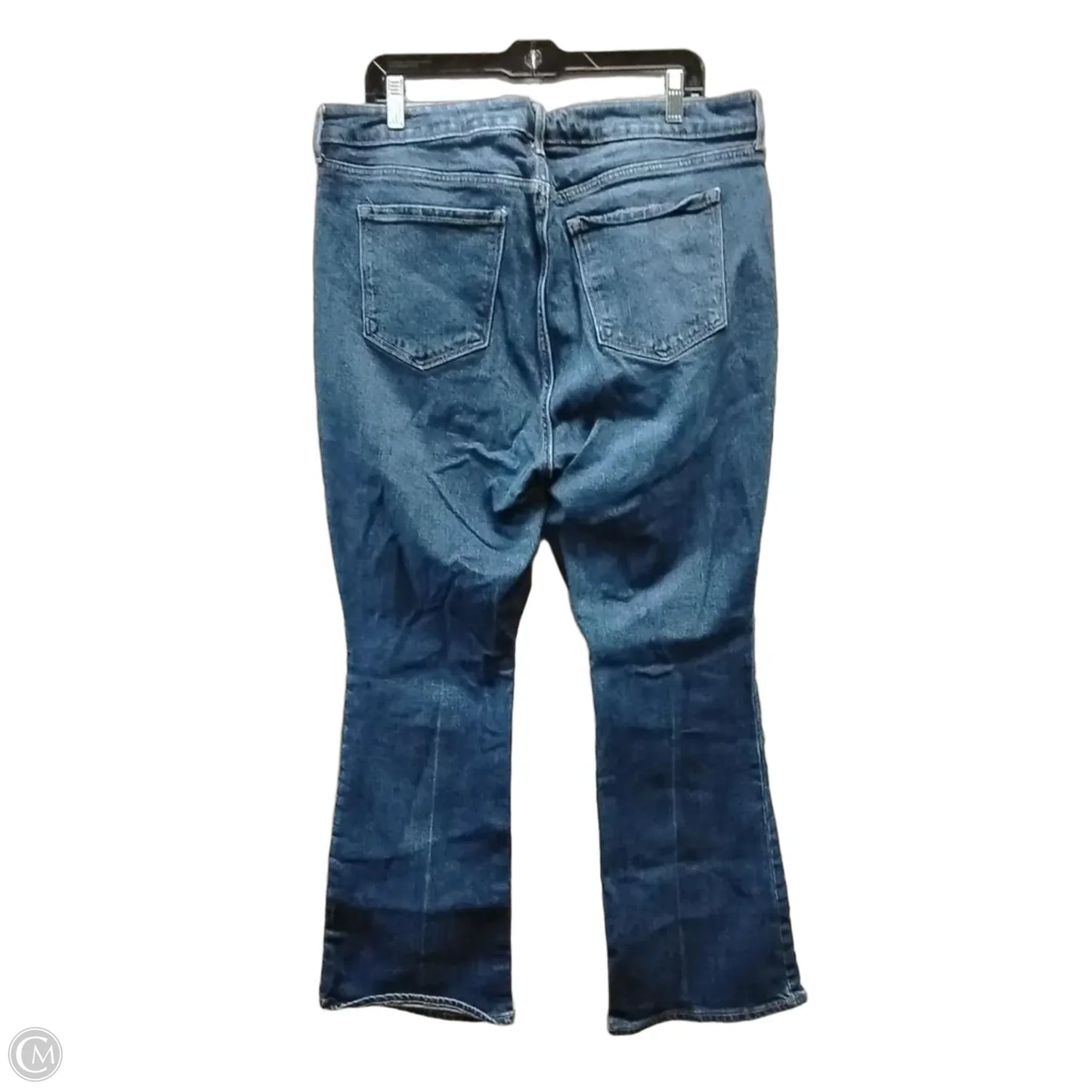 Jeans Flared By Old Navy In Blue Denim, Size: 16