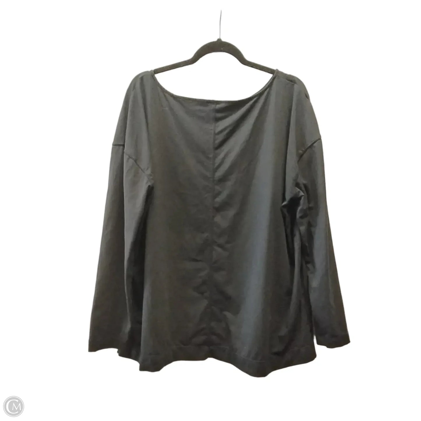 Top Long Sleeve Designer By Lilly Pulitzer In Black, Size: Xxl