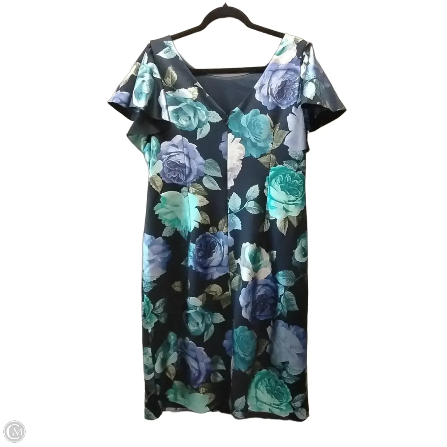 Dress Party Midi By Jessica Howard In Blue, Size: 16