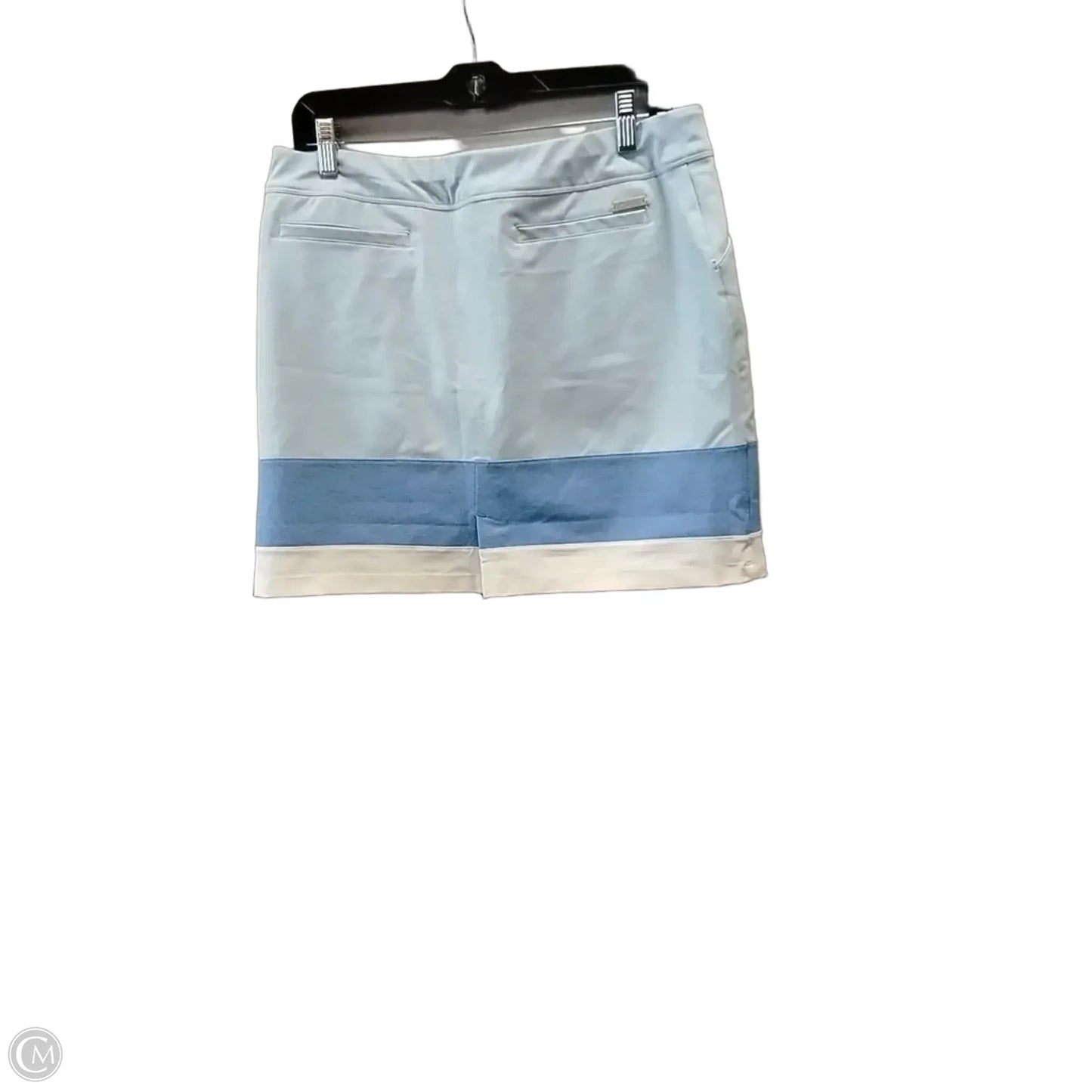 Athletic Skort By Adidas In Blue, Size: M