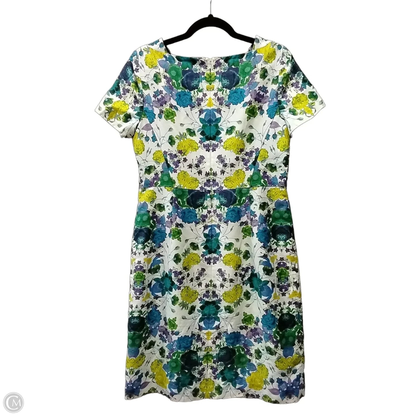 Dress Casual Midi By Talbots In Floral Print, Size: 10p