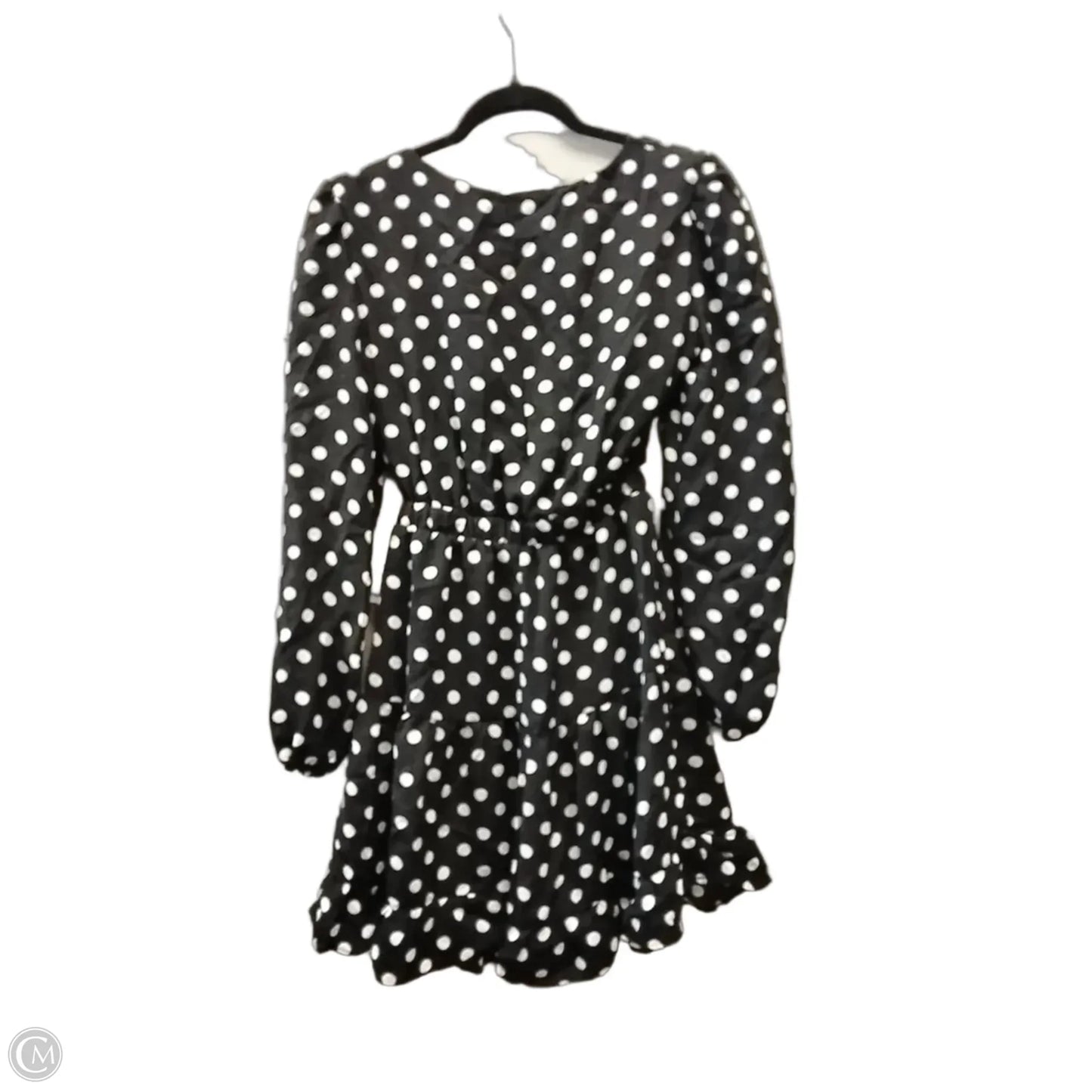 Dress Casual Short By Cme In Polkadot Pattern, Size: S