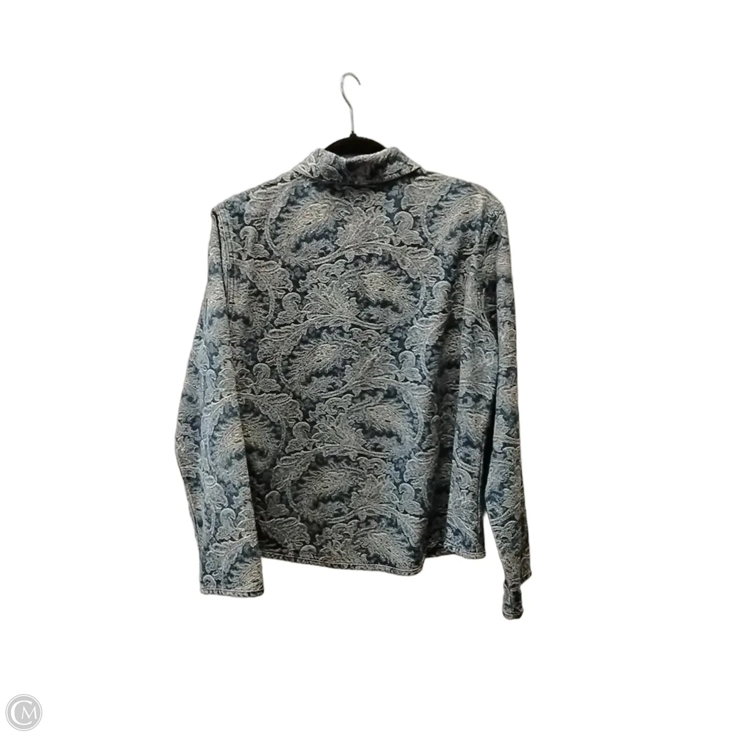Jacket Other By Chicos In Blue, Size: L