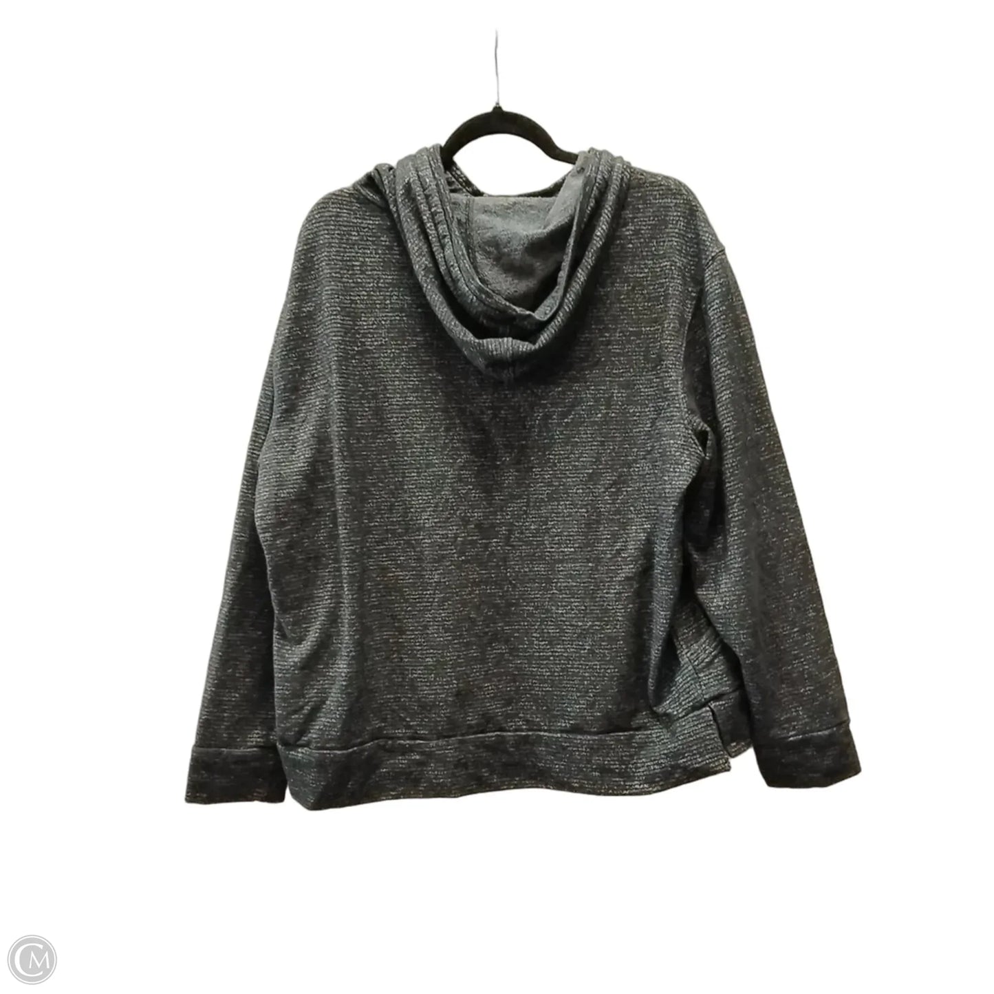Athletic Sweatshirt Hoodie By Champion In Black, Size: Xxl
