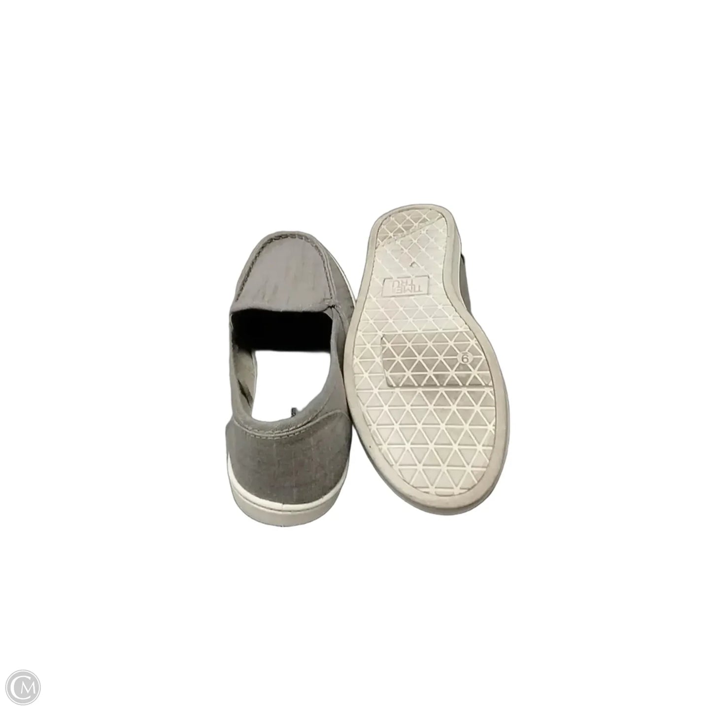 Shoes Sneakers By Time And Tru In Grey, Size: 9