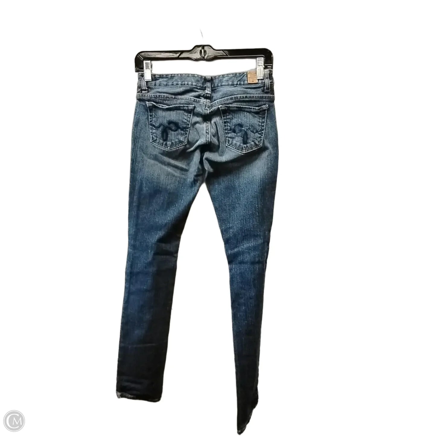 Jeans Skinny By Guess In Blue Denim, Size: 2