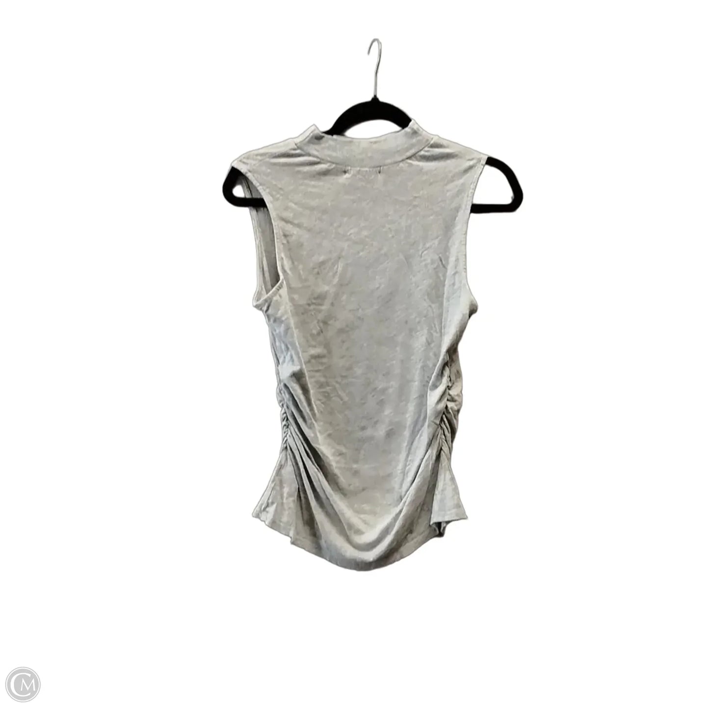Top Sleeveless By Chelsea 28 In Grey, Size: M
