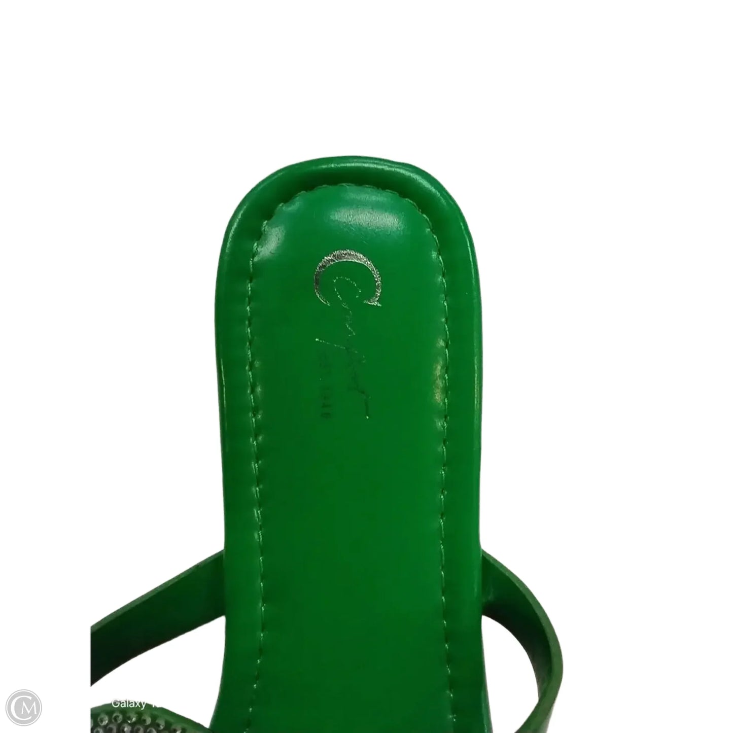 Sandals Flip Flops By Cato In Green, Size: 11