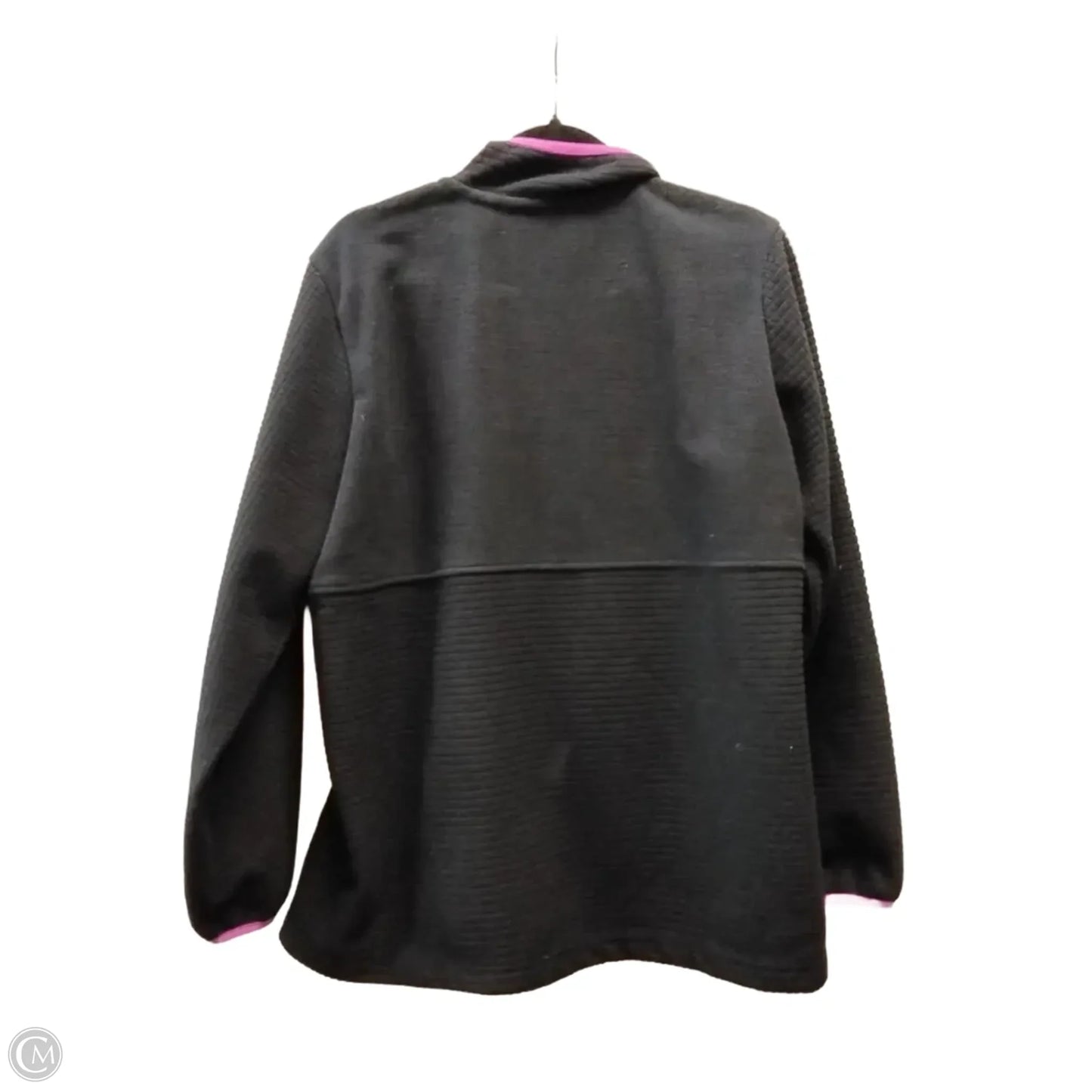 Jacket Puffer & Quilted By Lands End In Black, Size: Xl