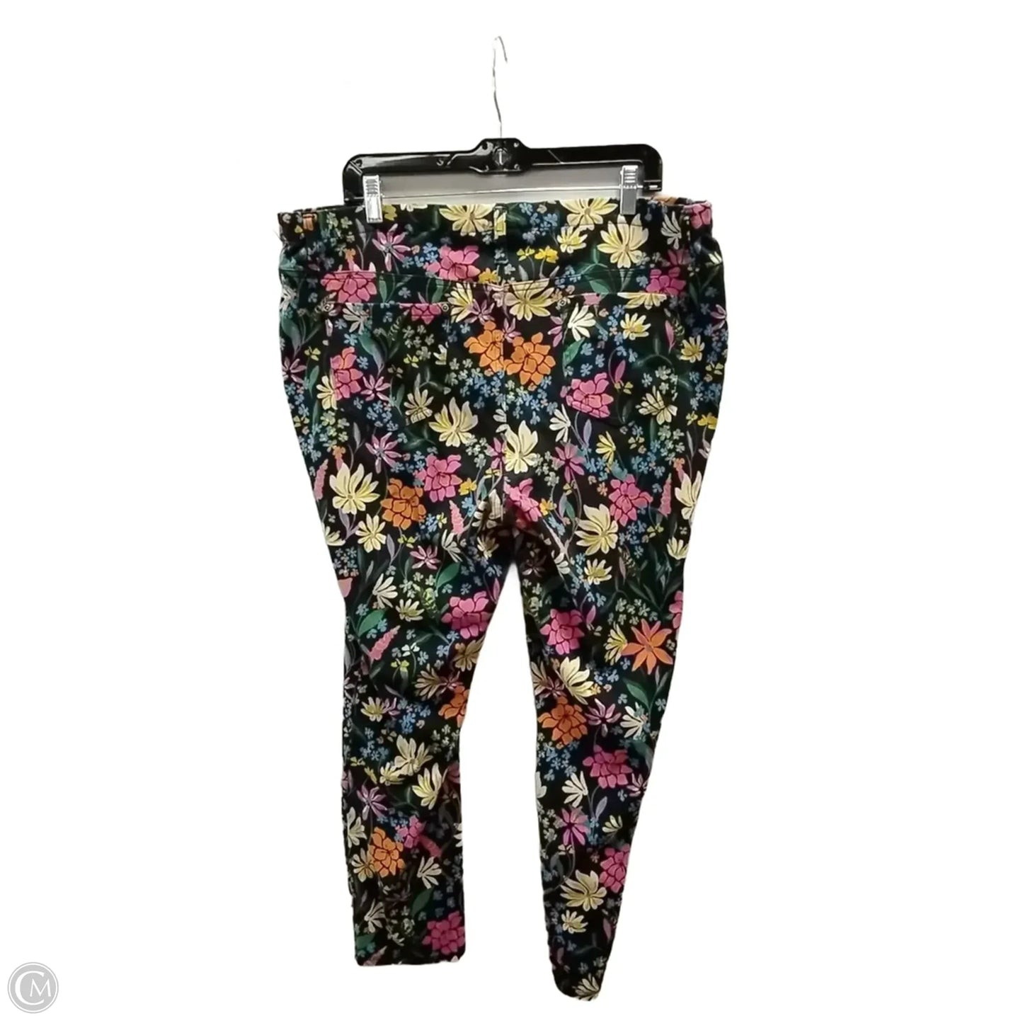 Pants Other By Faded Glory In Floral Print, Size: 24