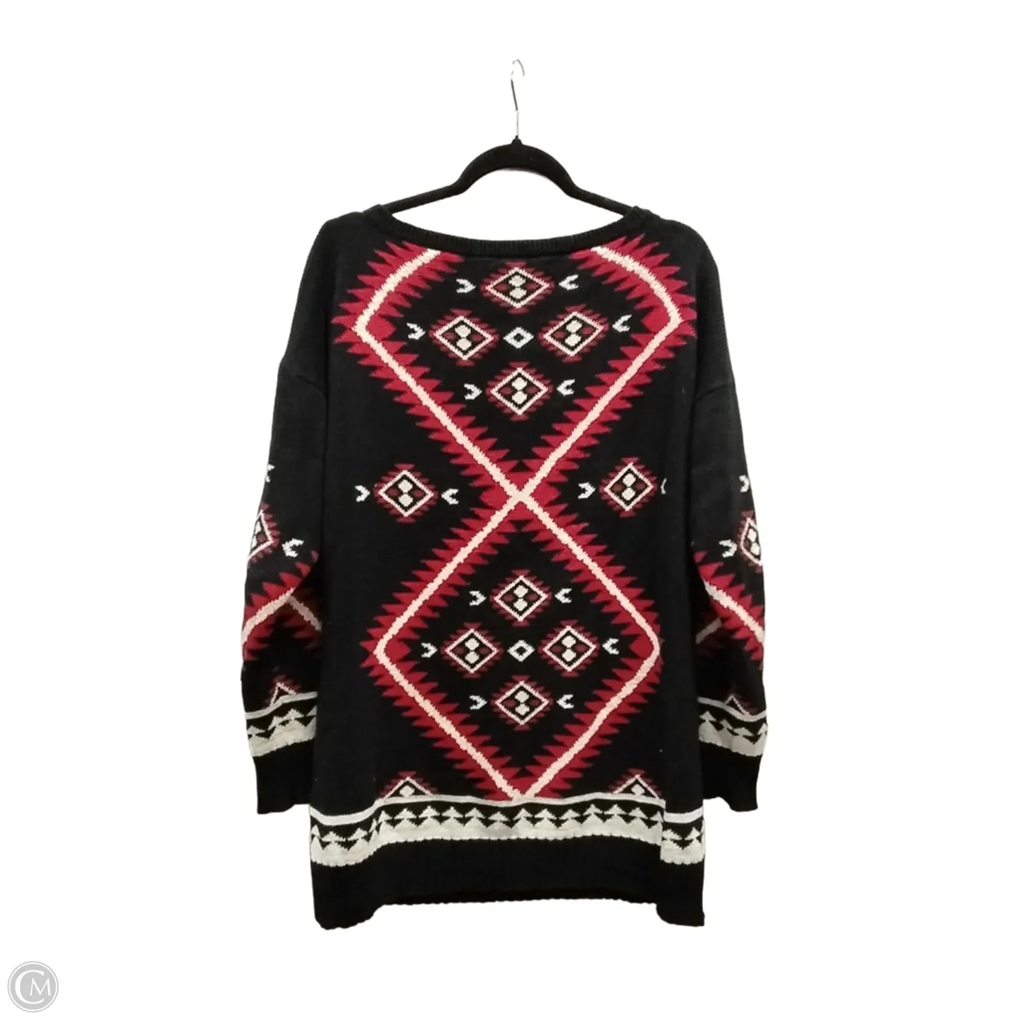 Sweater By Lauren By Ralph Lauren In Multi-colored, Size: L