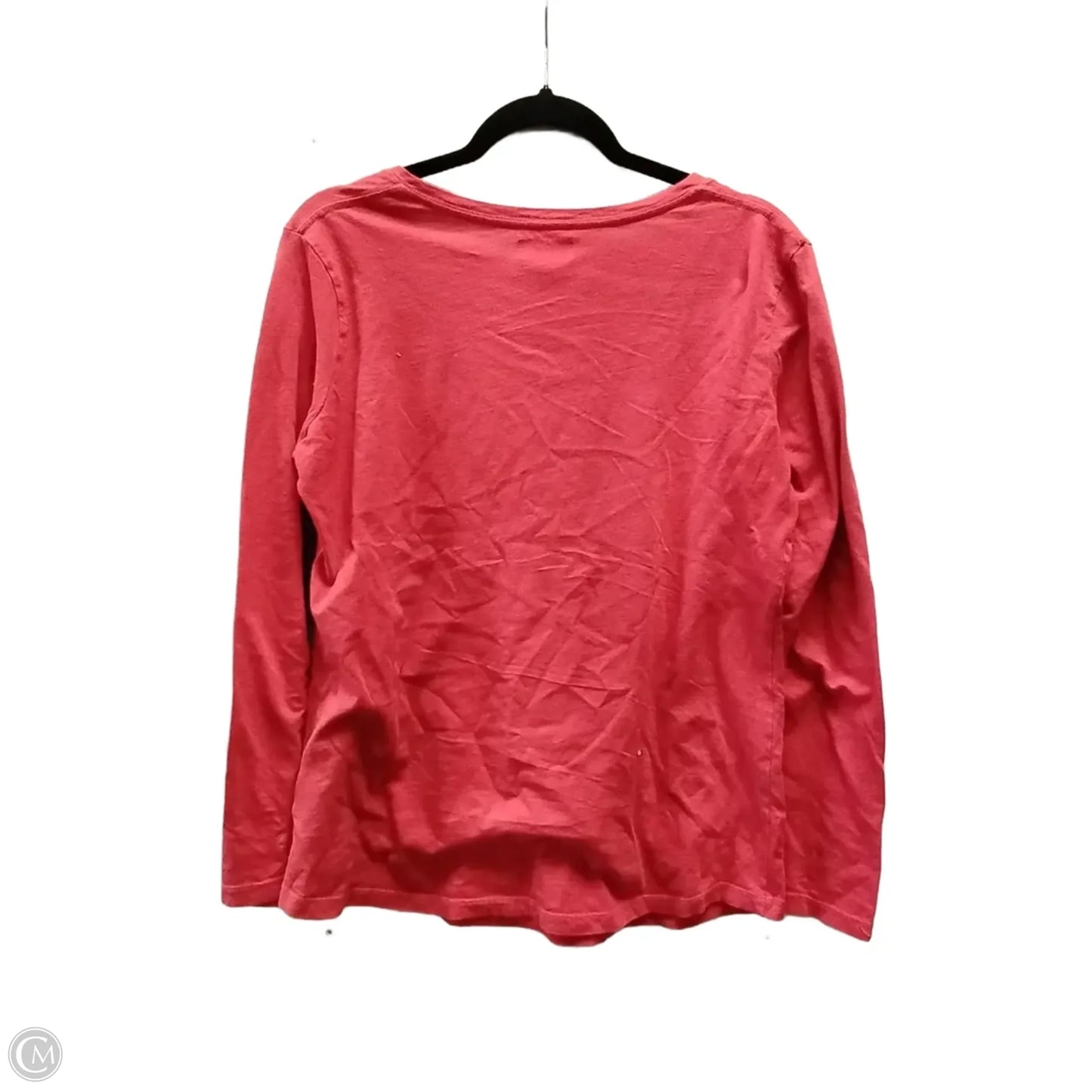 Top Long Sleeve Basic By Nfl In Red, Size: S