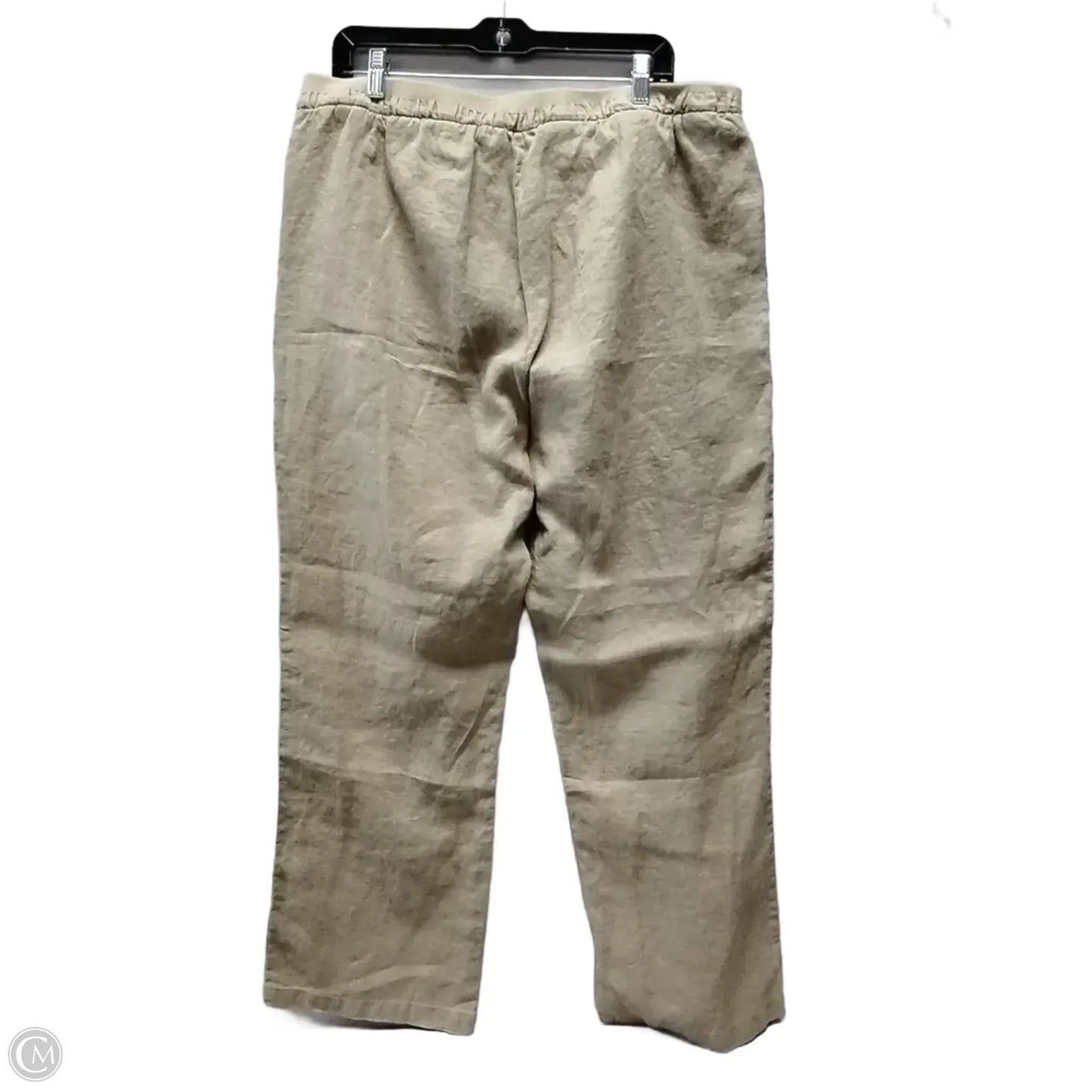 Pants Linen By Company In Brown, Size: Xl