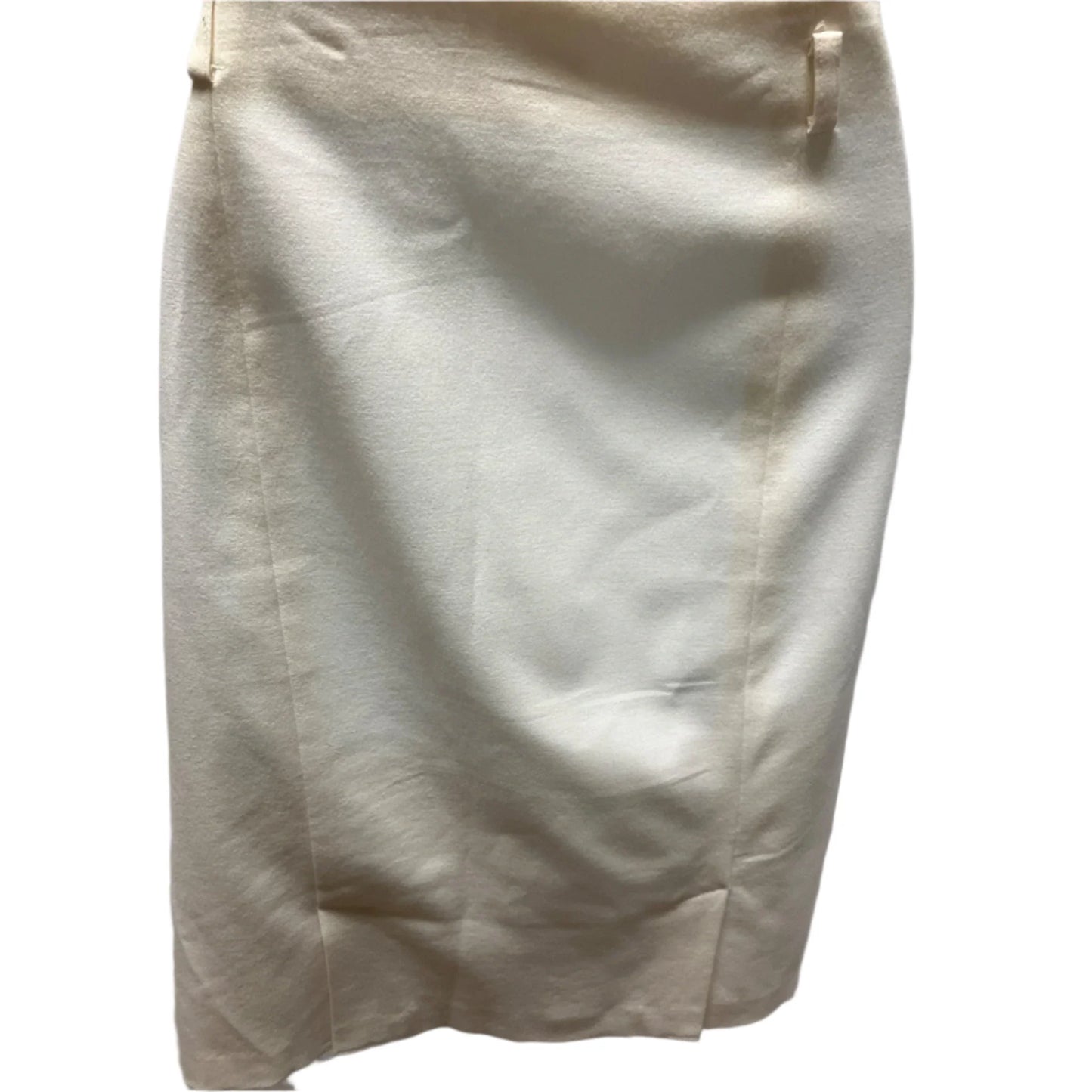 Skirt Midi By Cato In ivory Size: 12