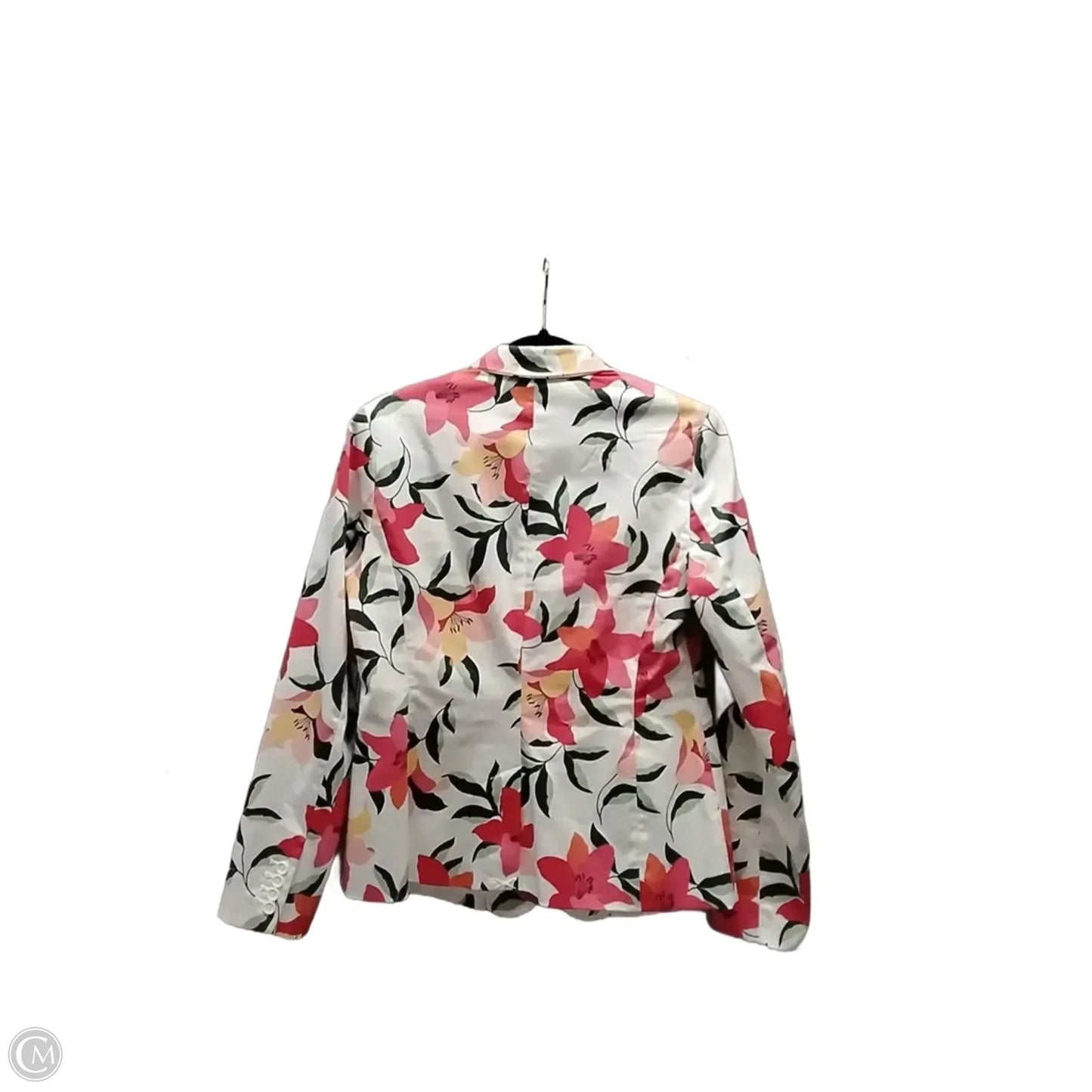 Blazer By Liz Claiborne In Floral Print, Size: 4