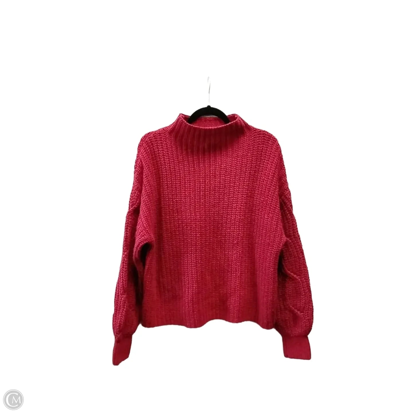 Sweater By Tribal In Red, Size: L