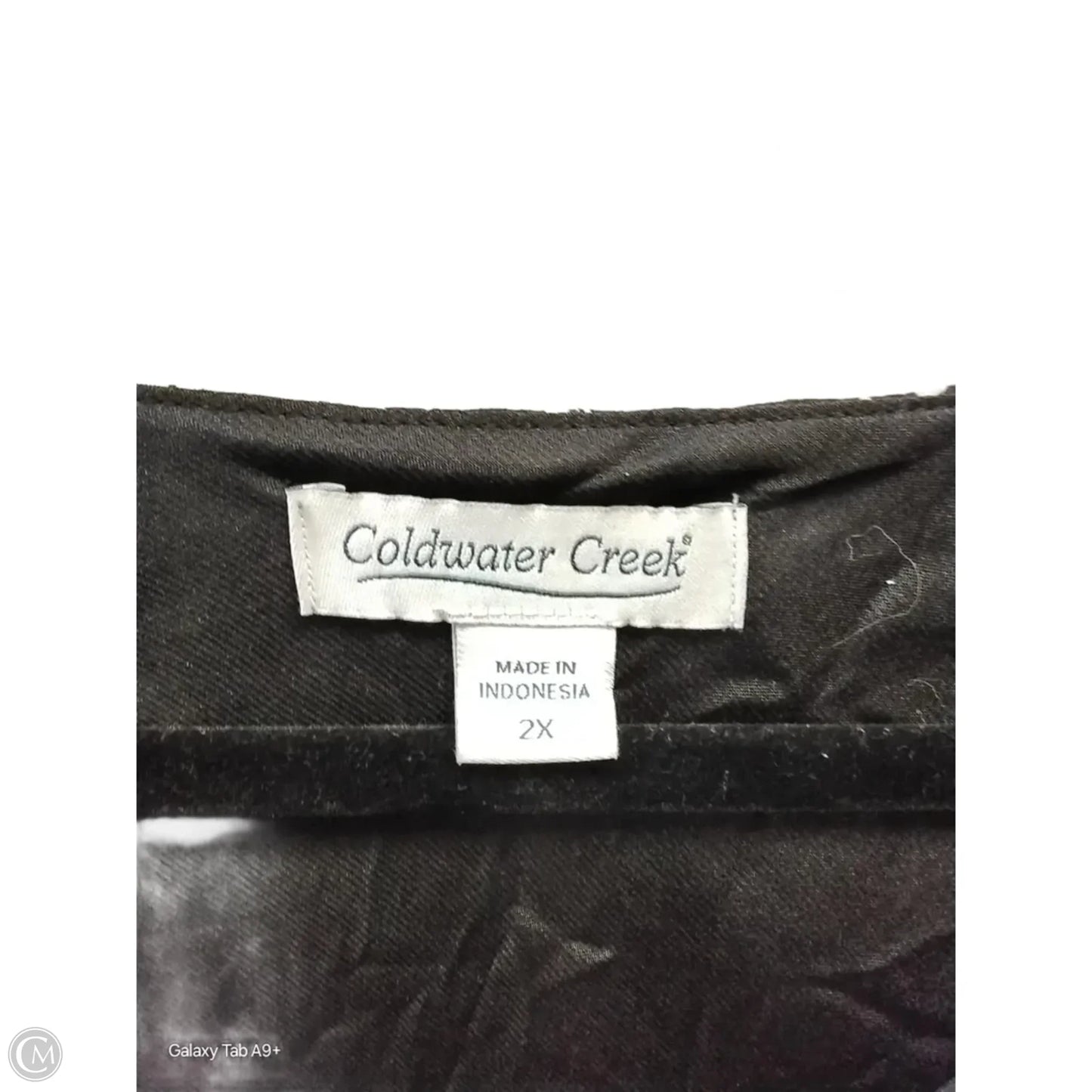 Dress Casual Maxi By Coldwater Creek In Floral Print, Size: 2x