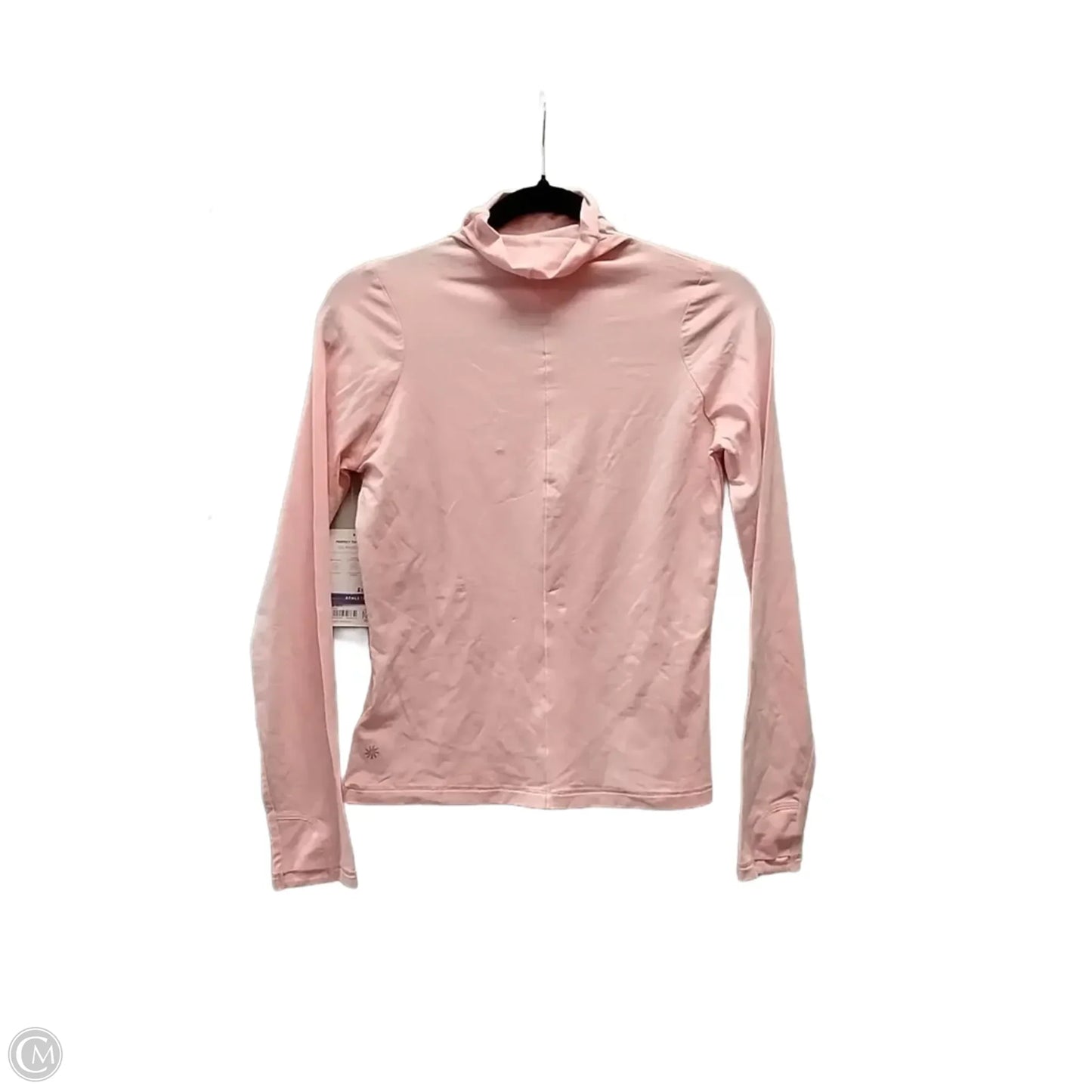 Athletic Top Long Sleeve Crewneck By Athleta In Pink, Size: S
