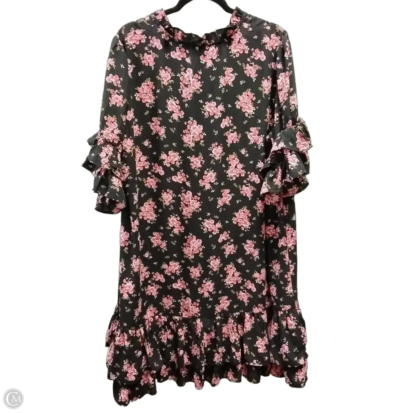 Dress Casual Midi By Cece In Floral Print, Size: 2x