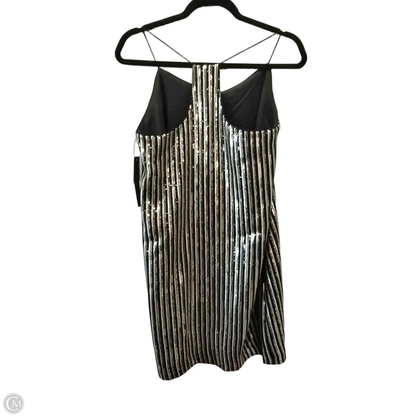 Dress Party Midi By Cynthia Steffe In Gold & Silver, Size: 4