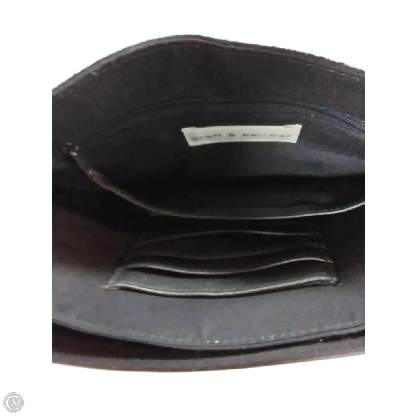 Crossbody Leather By Croft And Barrow, Size: Medium