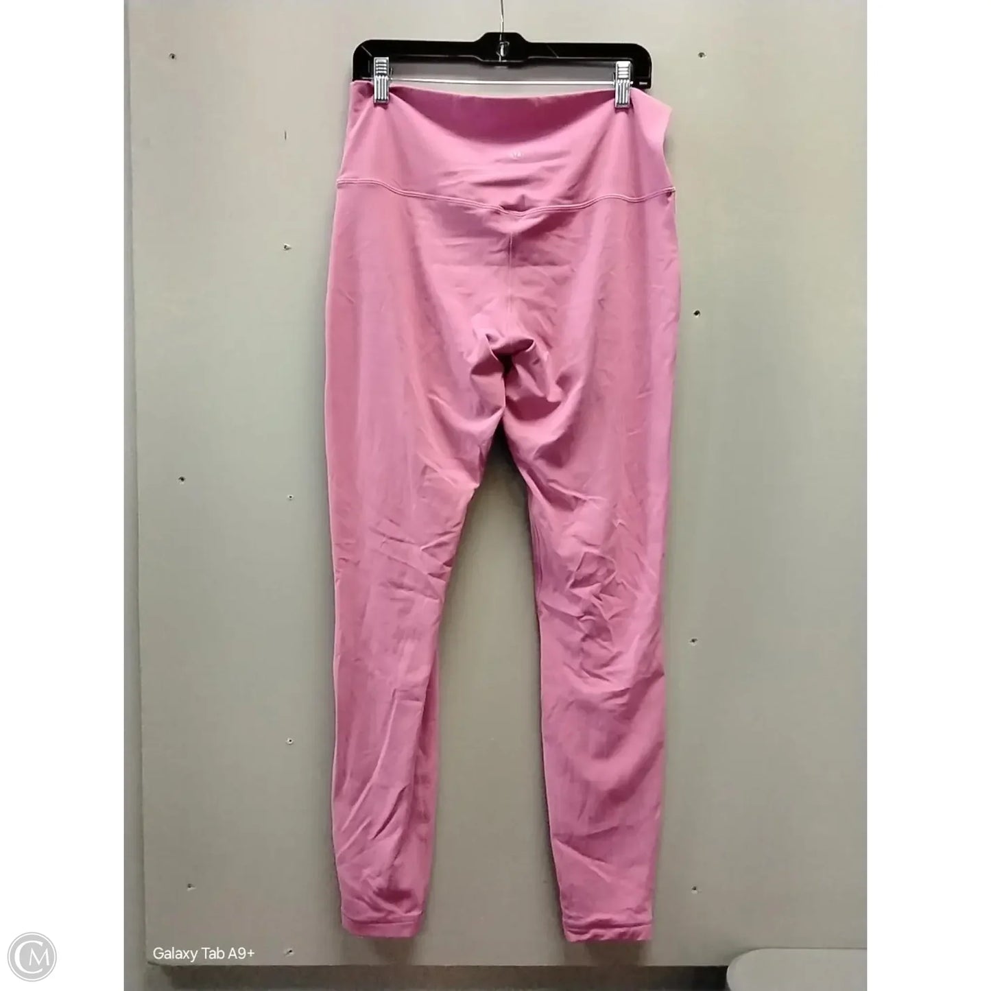 Athletic Pants By Lululemon In Pink, Size: L