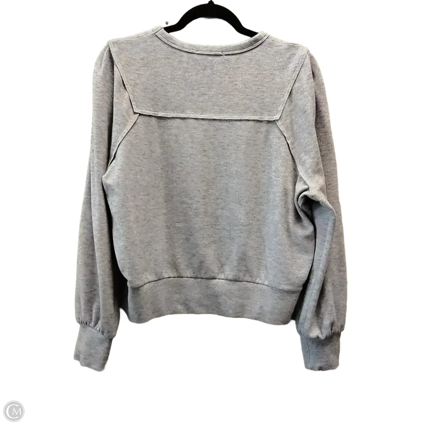 Sweatshirt Crewneck By Allison Joy In Grey, Size: Xs
