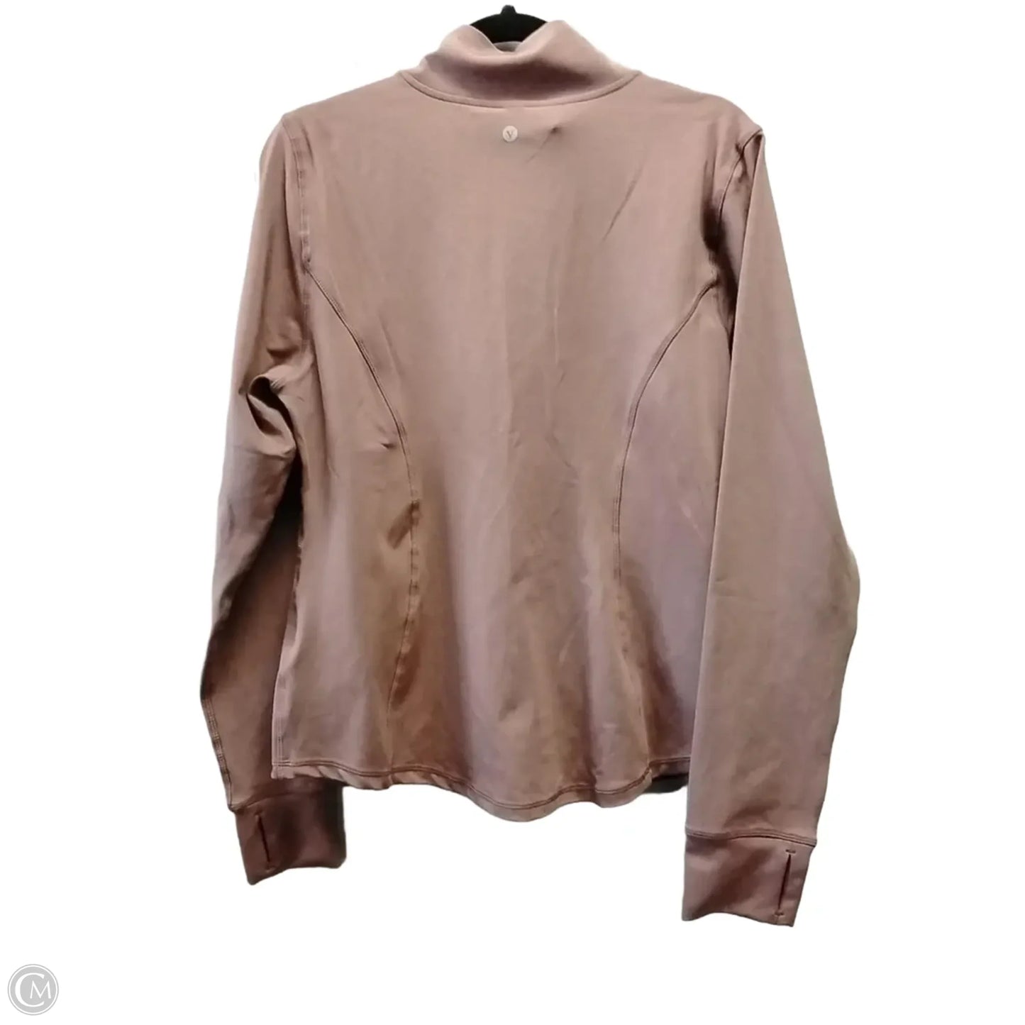 Athletic Jacket By Velocity In Mauve, Size: Xl