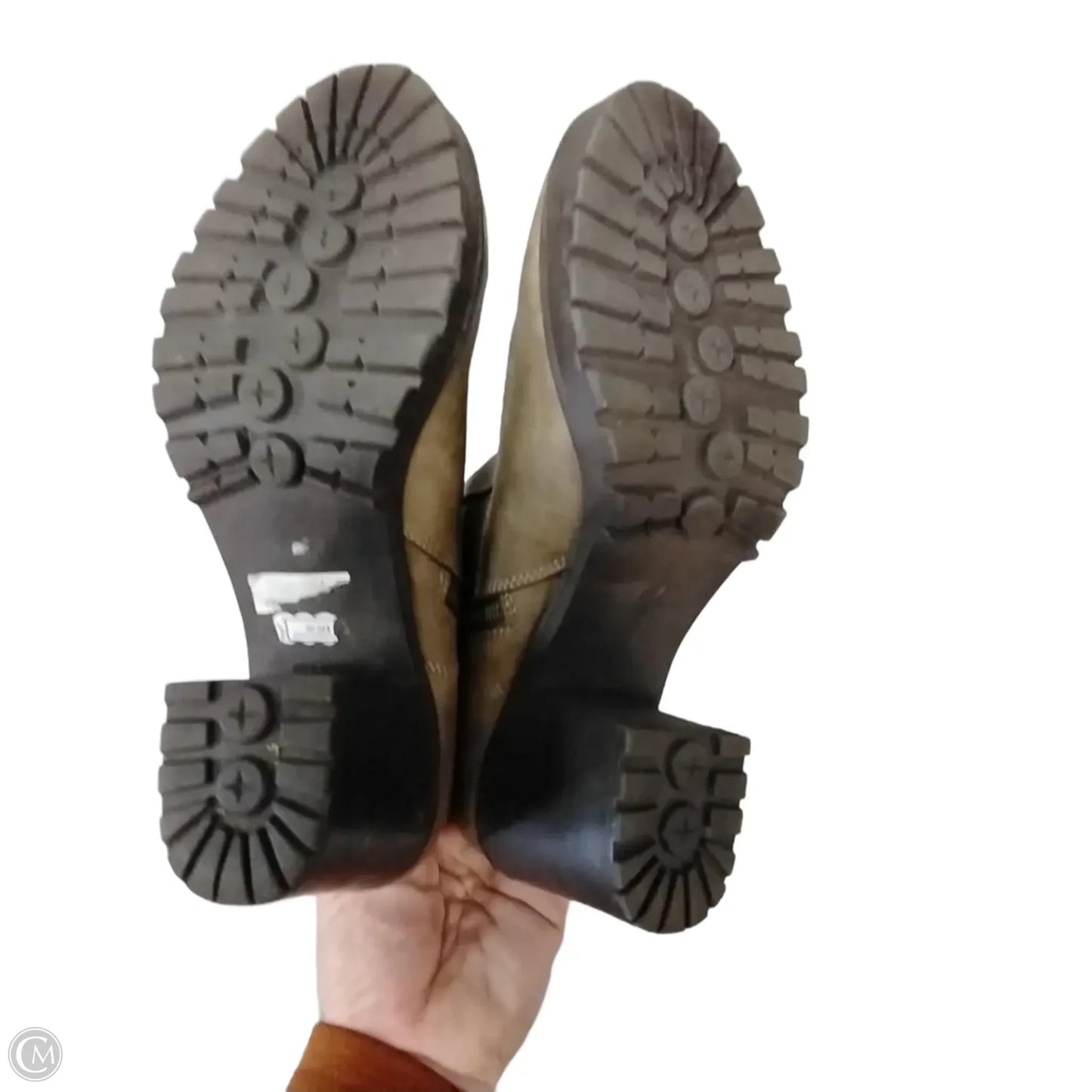 Boots Ankle Heels By Paige In Beige, Size: 11