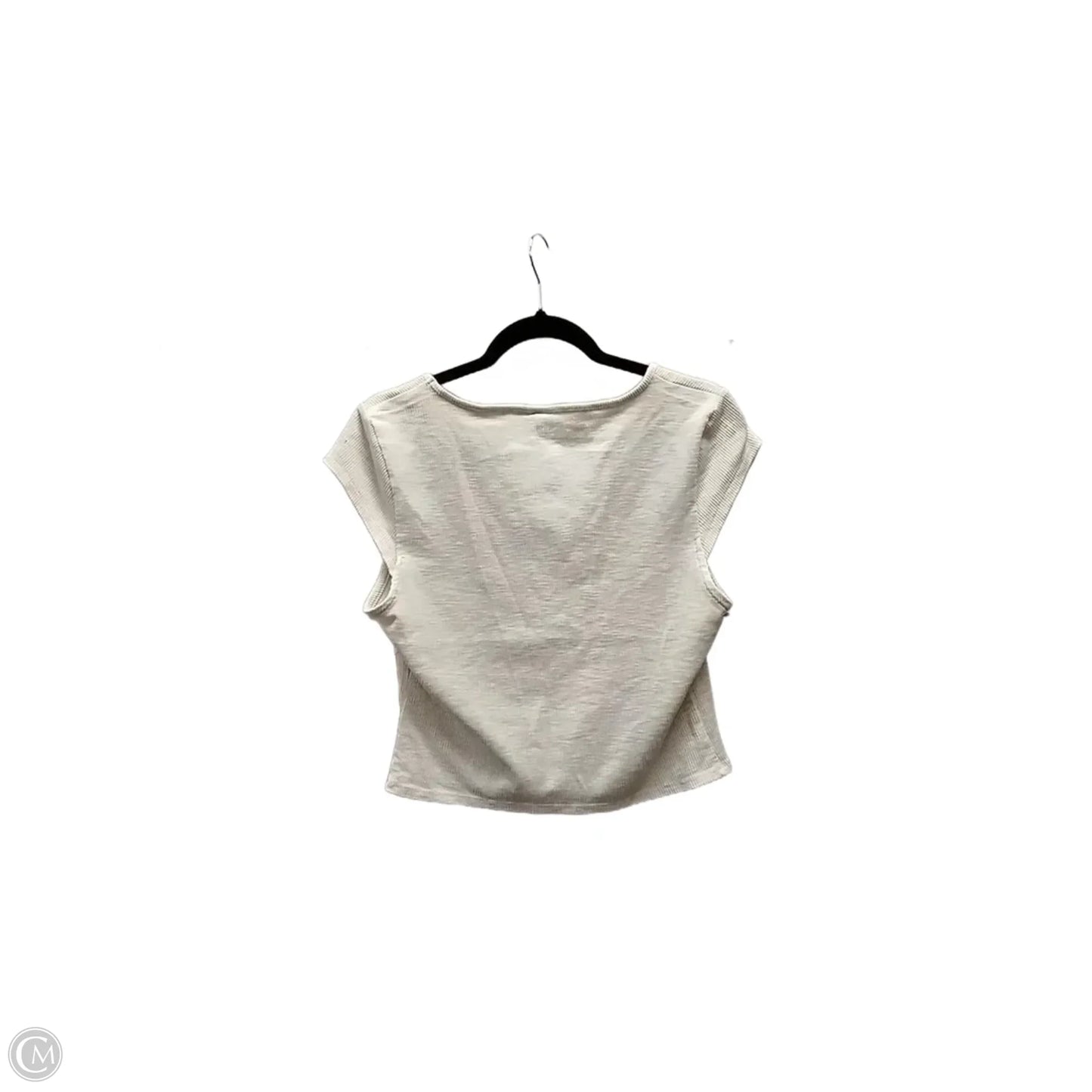 Top Sleeveless Basic By Wild Fable In Beige, Size: L