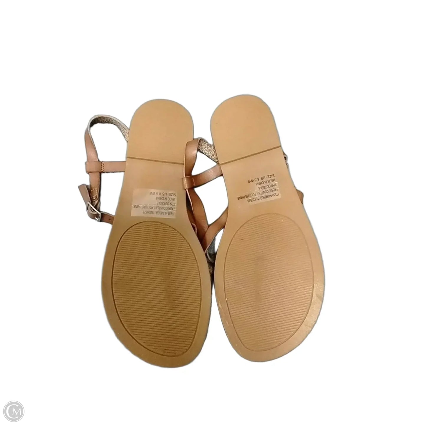 Sandals Flats By Torrid In Beige, Size: 8.5