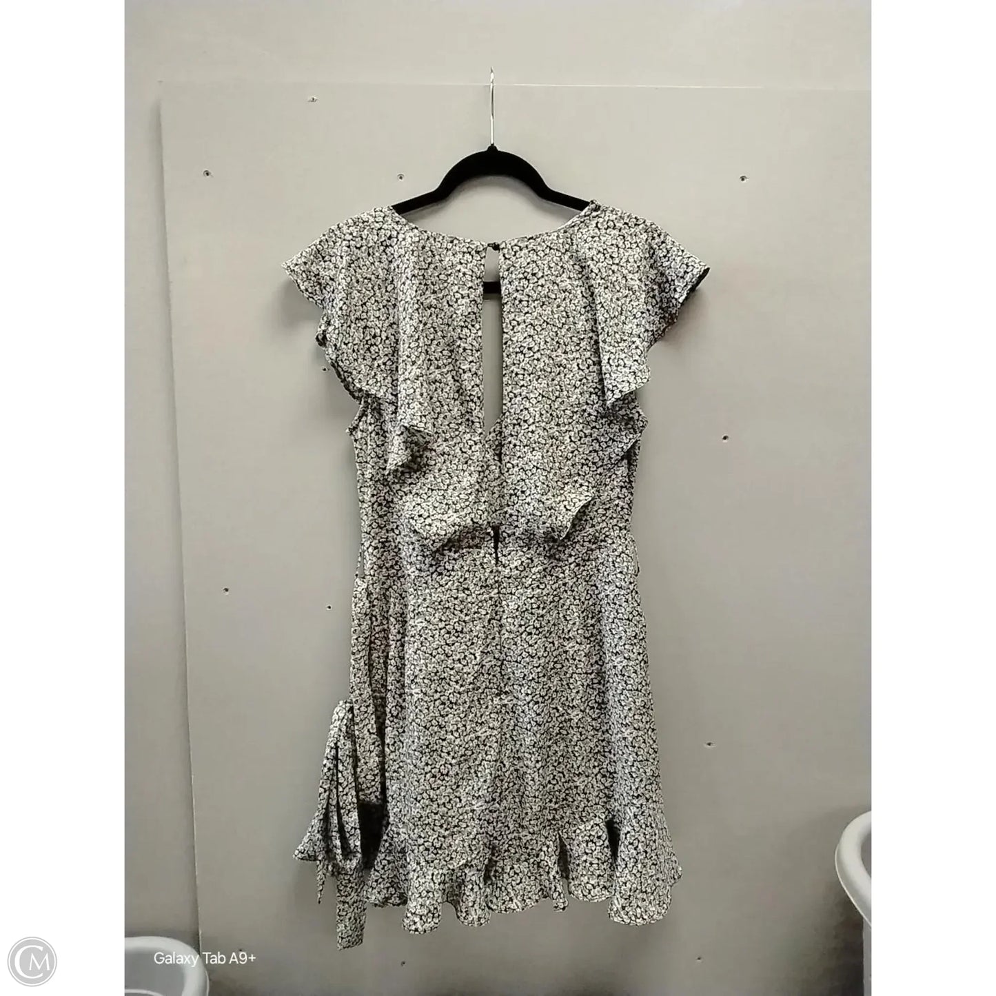 Romper By Clothes Mentor In Floral Print, Size: 14