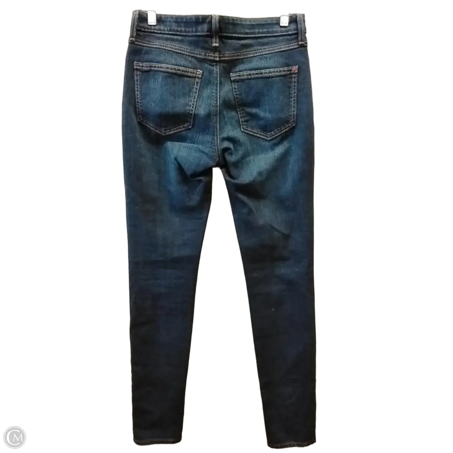 Jeans Straight By Spanx In Blue Denim, Size: 6