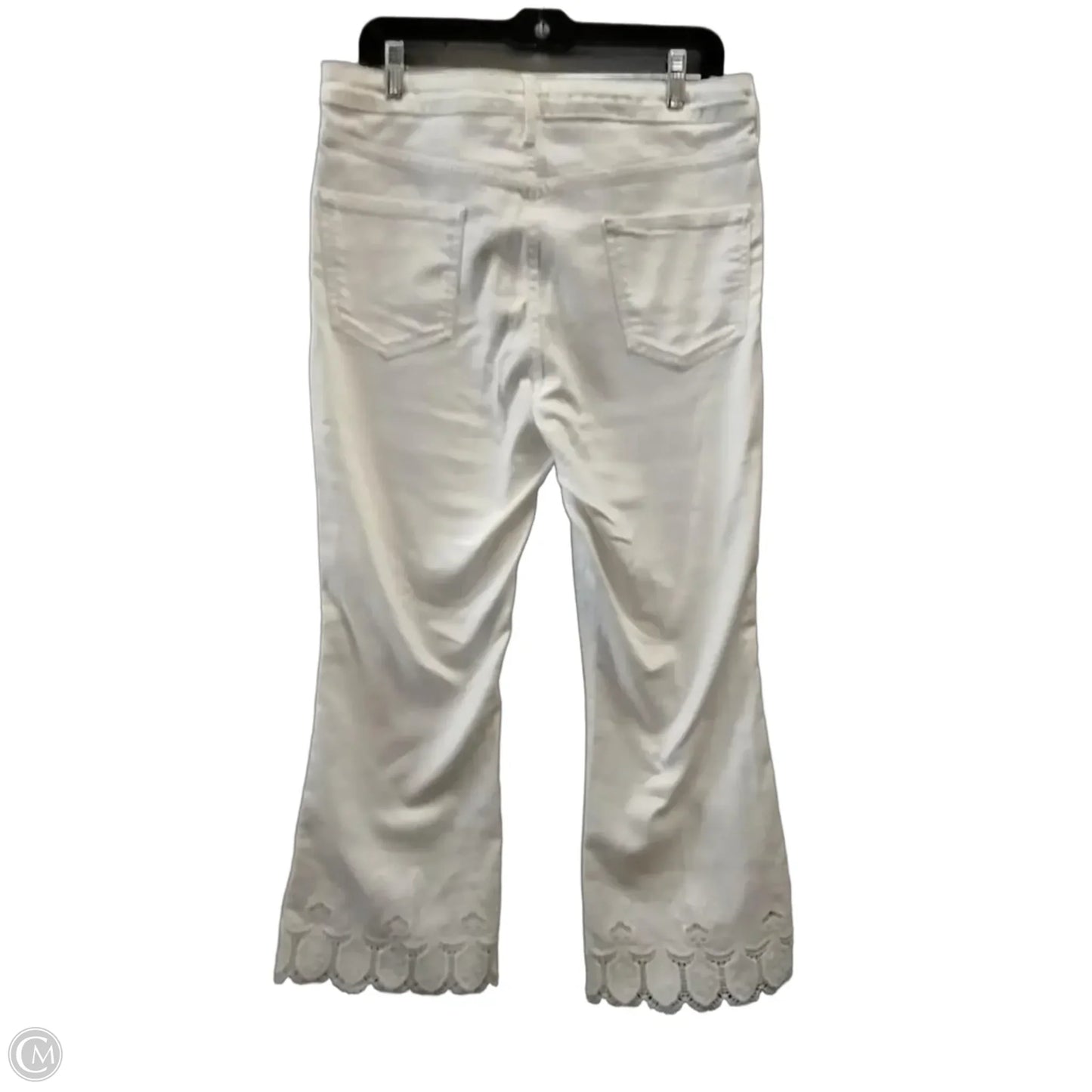 Pants Wide Leg By Pilcro In White, Size: 12