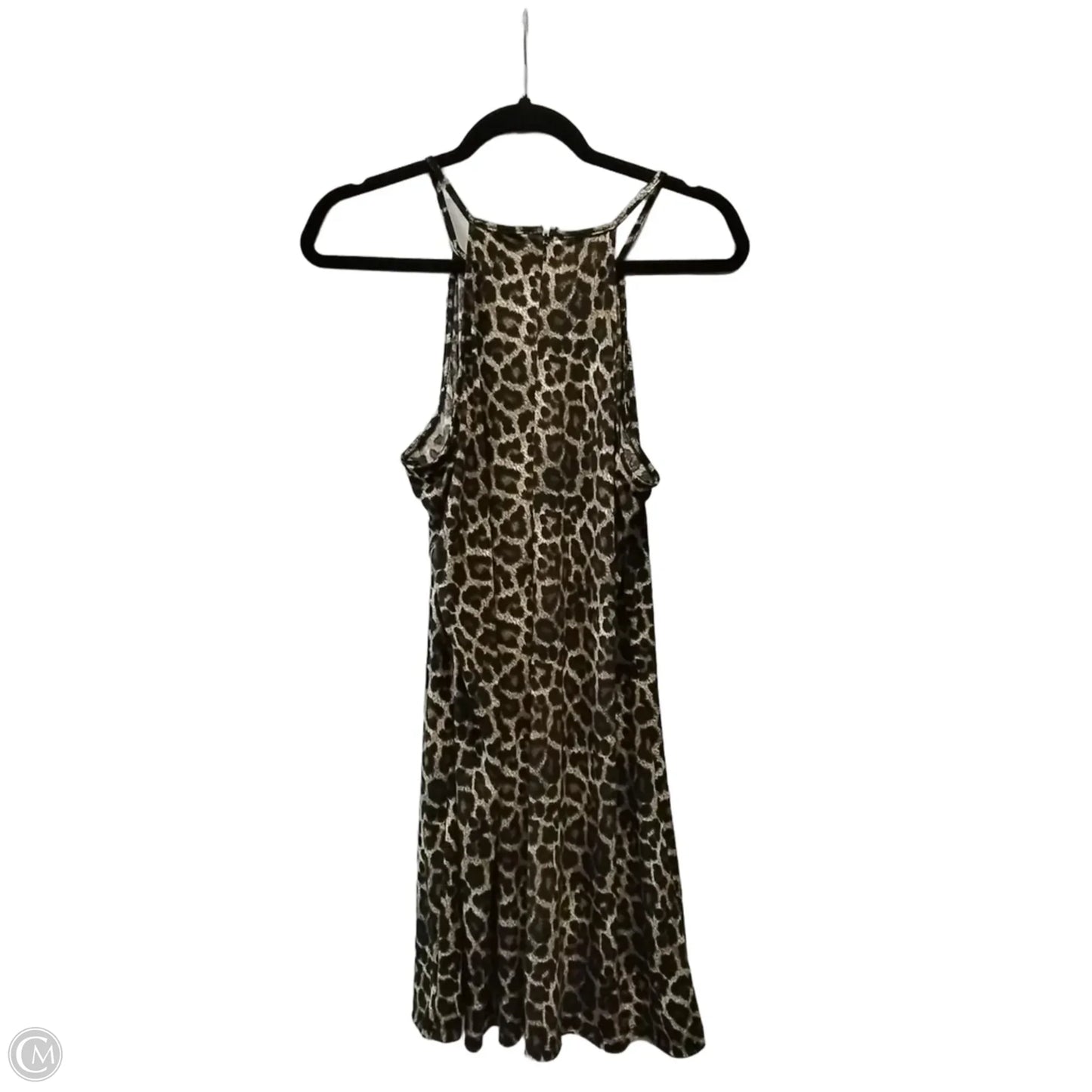 Blouse Sleeveless By Michael By Michael Kors In Leopard Print, Size: L