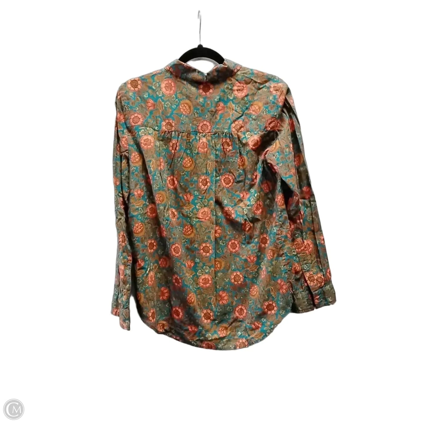 Blouse Long Sleeve By Sundance In Floral Print, Size: S