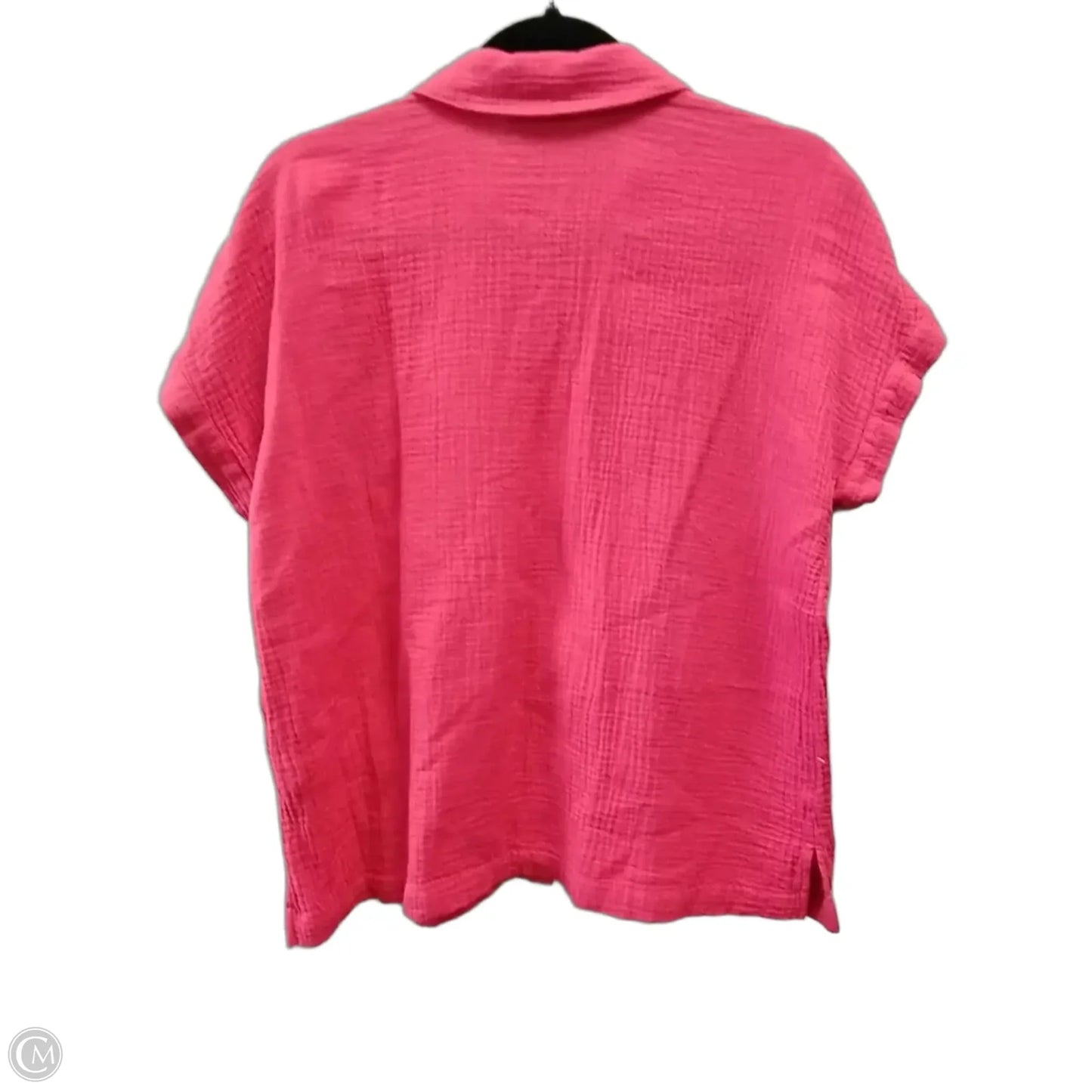 Top Short Sleeve By J. Jill In Red, Size: Xs