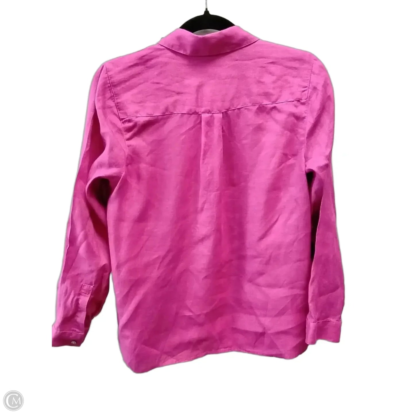 Blouse Long Sleeve By J. Jill In Pink, Size: Xsp