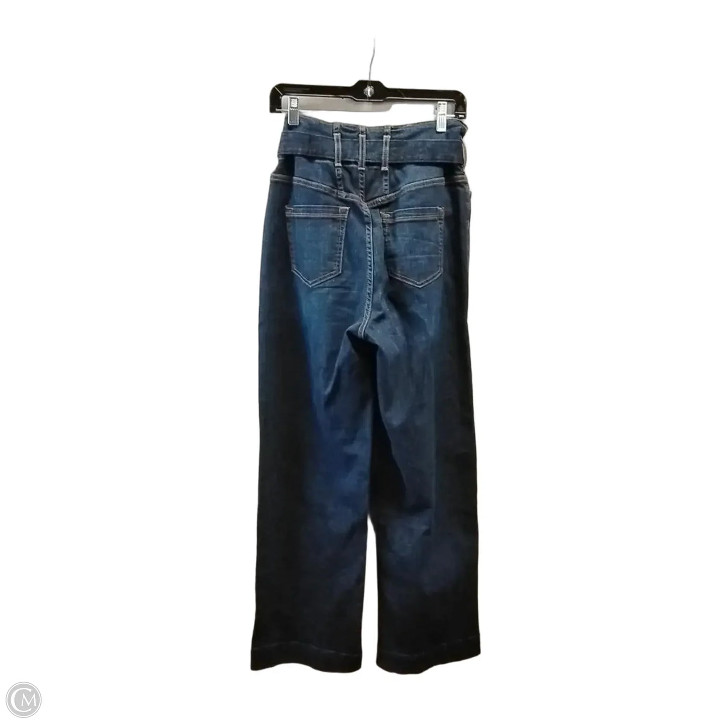 Jeans Wide Leg By American Eagle In Blue Denim, Size: 10