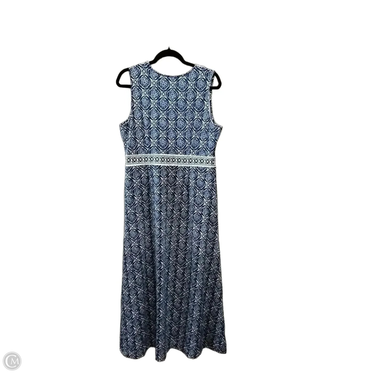 Dress Casual Maxi By Talbots In Paisley Print, Size: 14