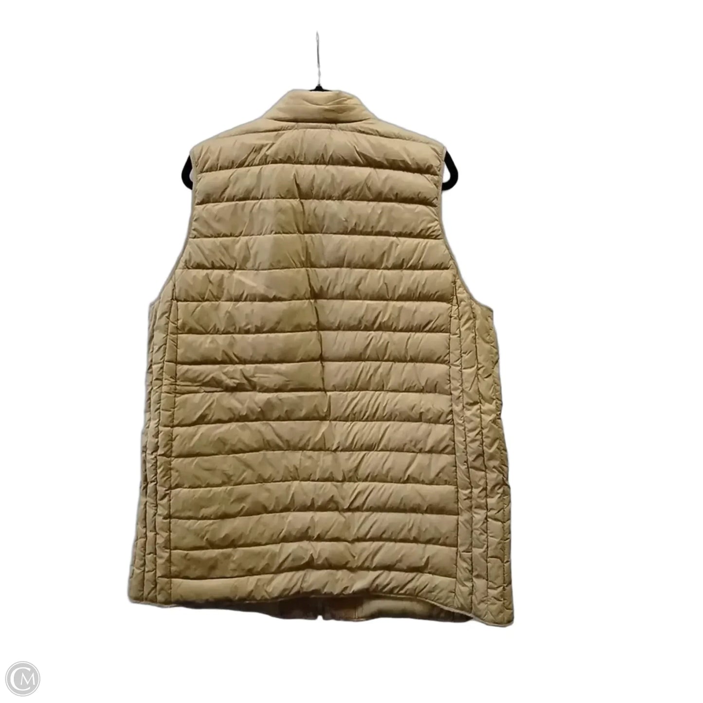 Vest Puffer & Quilted By J. Jill In Tan, Size: 2x