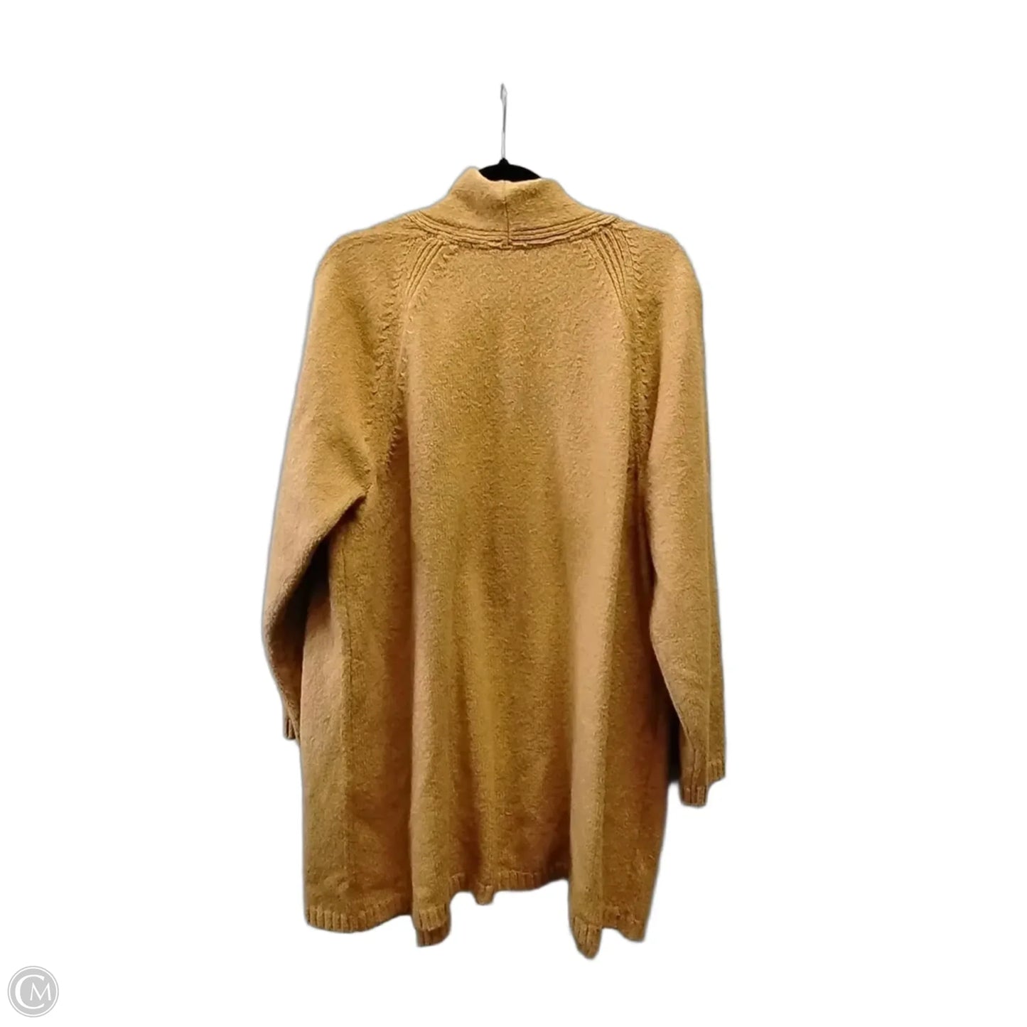 Sweater Cardigan By J. Jill In Tan, Size: 2x