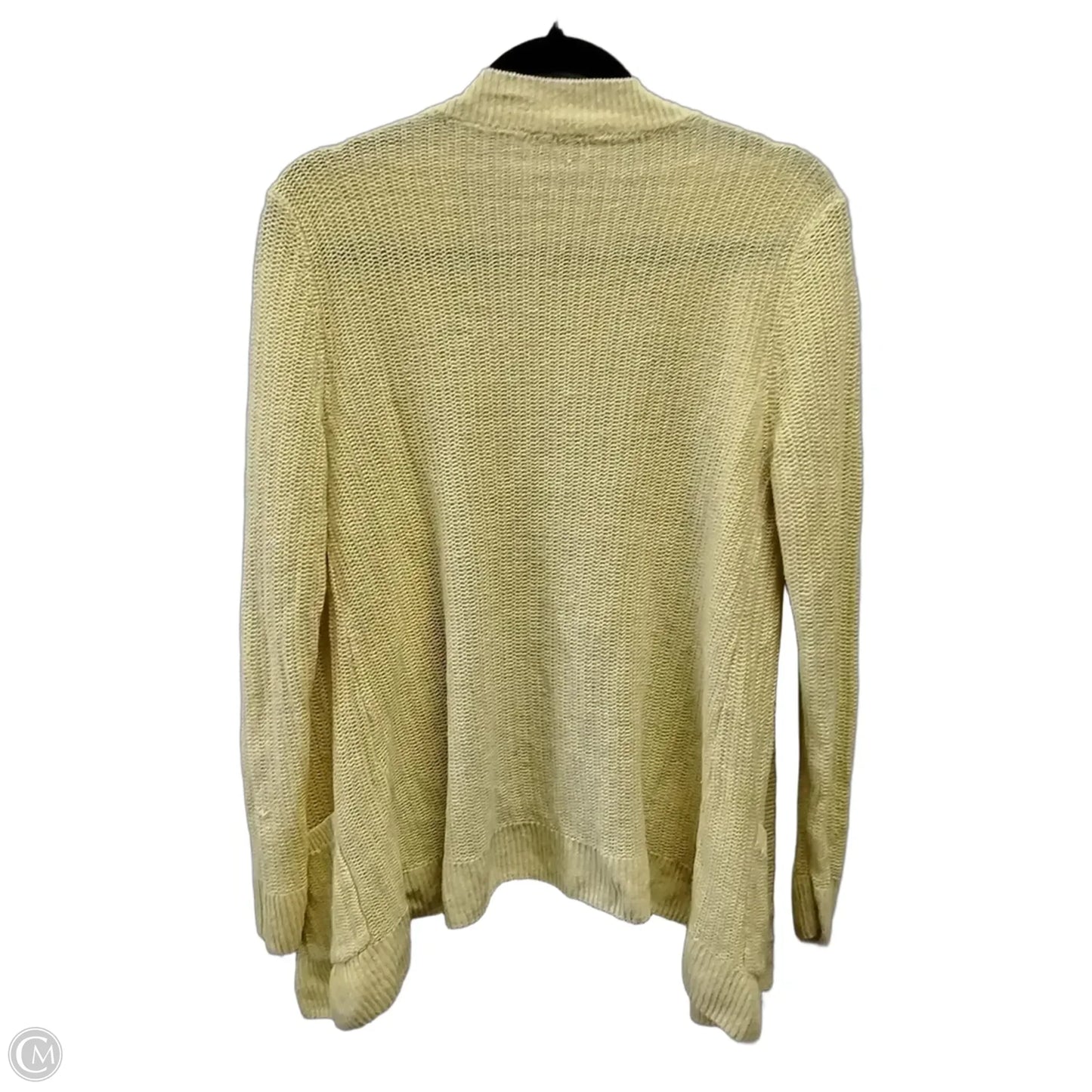 Cardigan By Talbots In Yellow, Size: Lp