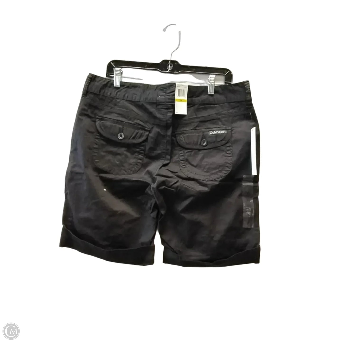Shorts By Calvin Klein In Black, Size: 14