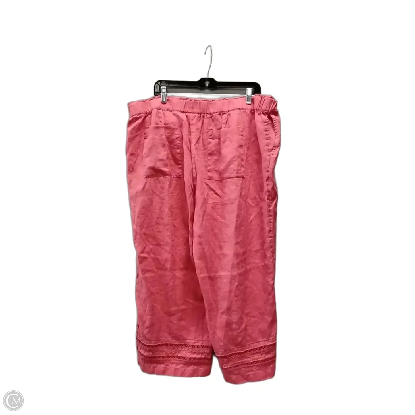 Pants Linen By J. Jill In Pink, Size: 2x