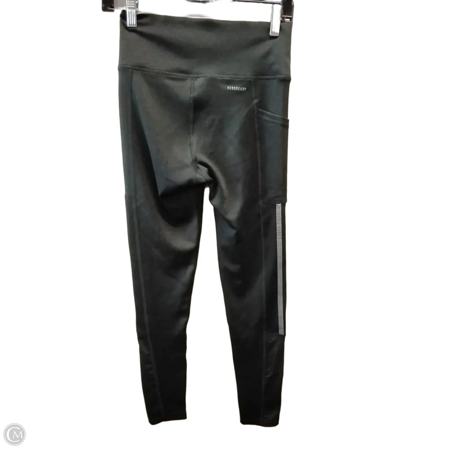 Athletic Leggings By Adidas In Black, Size: S