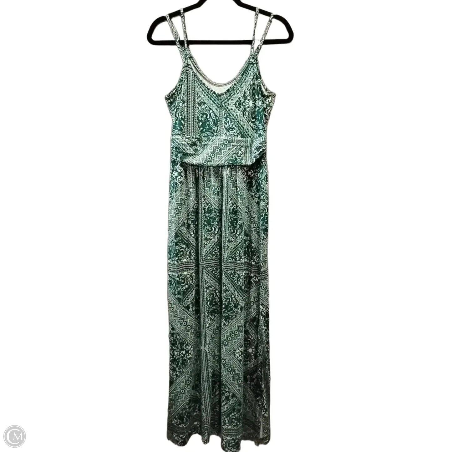 Dress Casual Maxi By Maurices In Green, Size: S