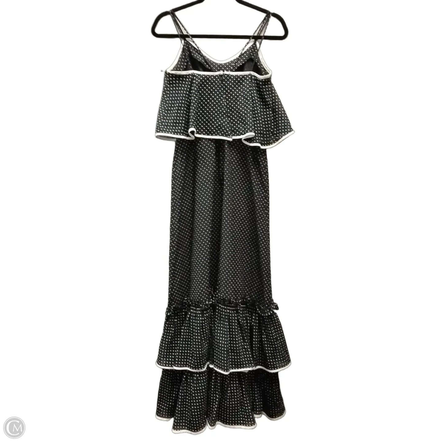 Dress Casual Maxi By Leslie Fay In Polkadot Pattern, Size: 10