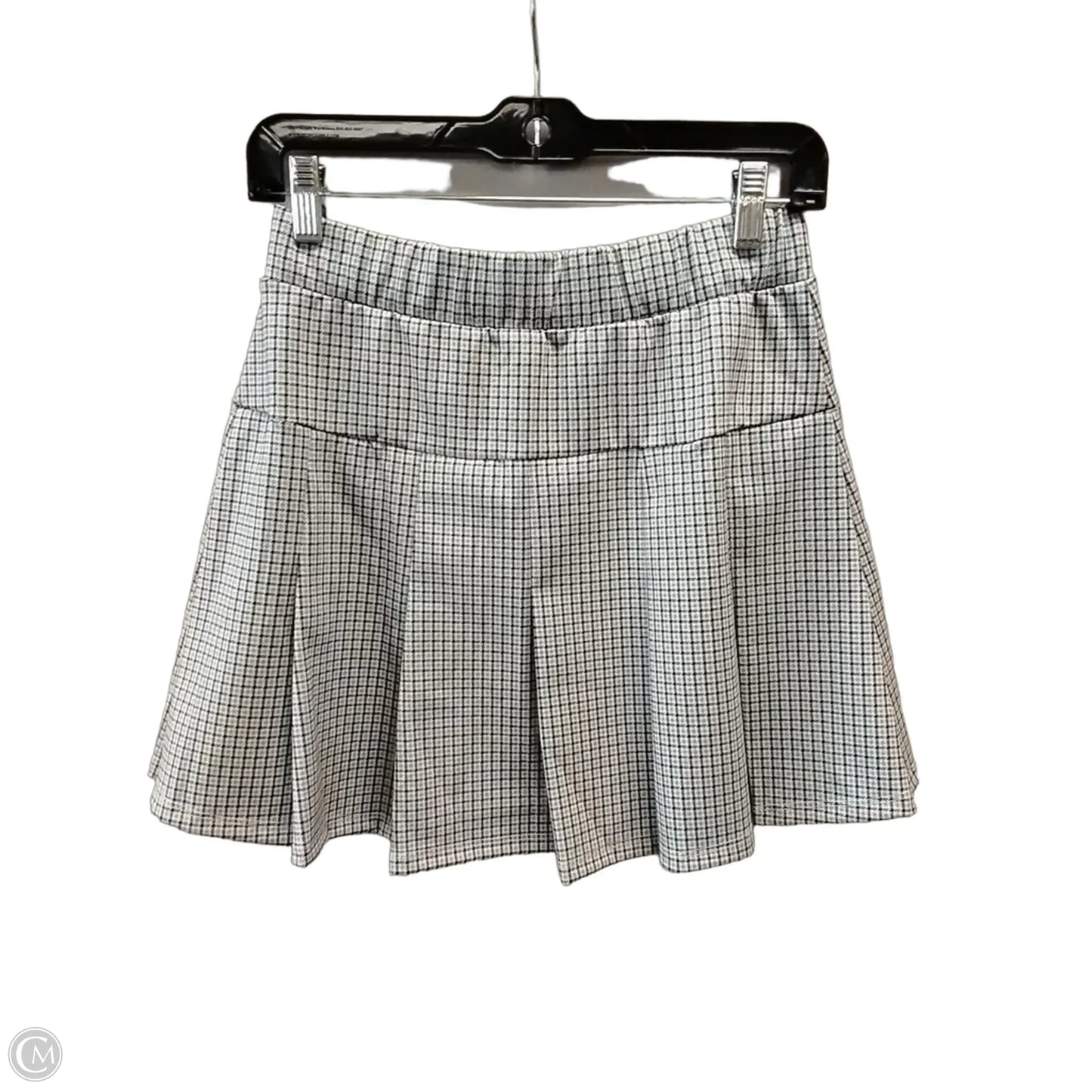 Skirt Mini & Short By Olive And Oak In Chevron Pattern, Size: 8